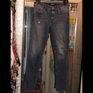 Express super skinny jeans